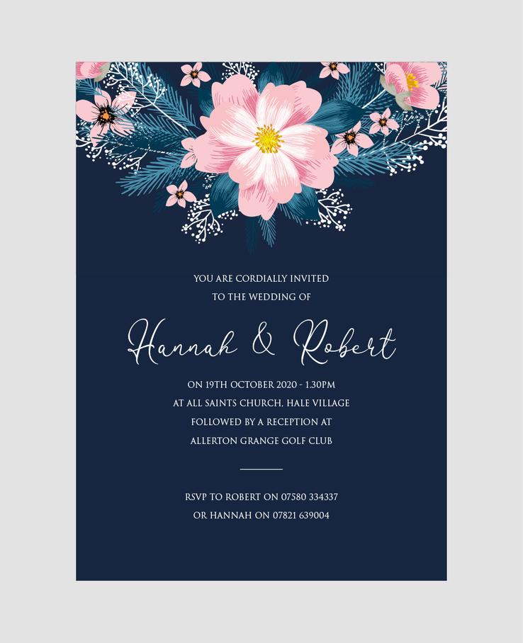 Forever Blooming Invitation