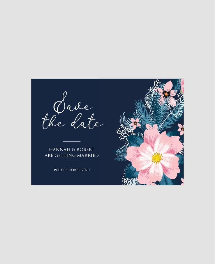 Forever Blooming save the date