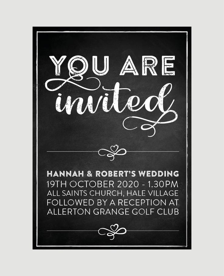 Making Memories invitation